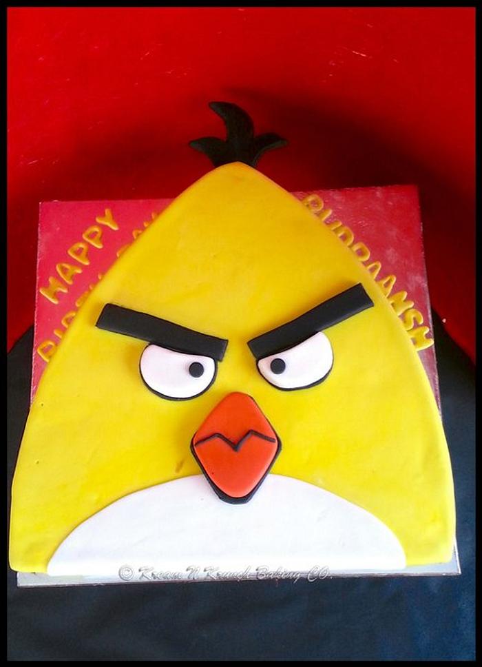Yellow Angry Birds!