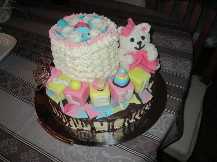 A different cake for baptism