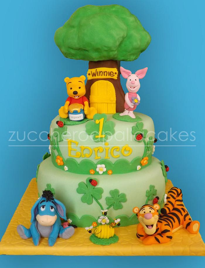 winnie the pooh cake