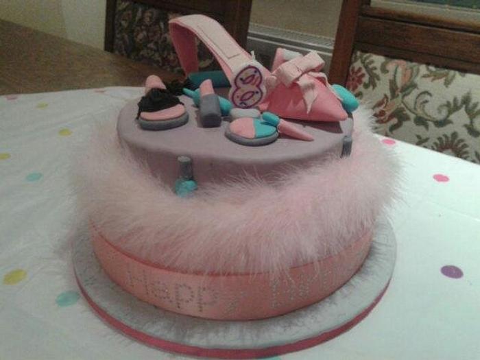 very girly cake