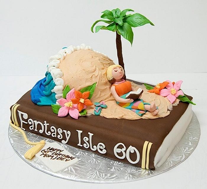 60th Birthday Isle Cake