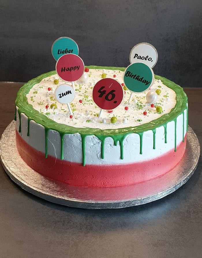 Italian birthday cake