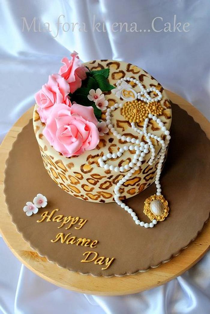 Happy name day cake