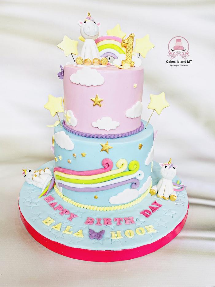 Birthday Unicorn cake 
