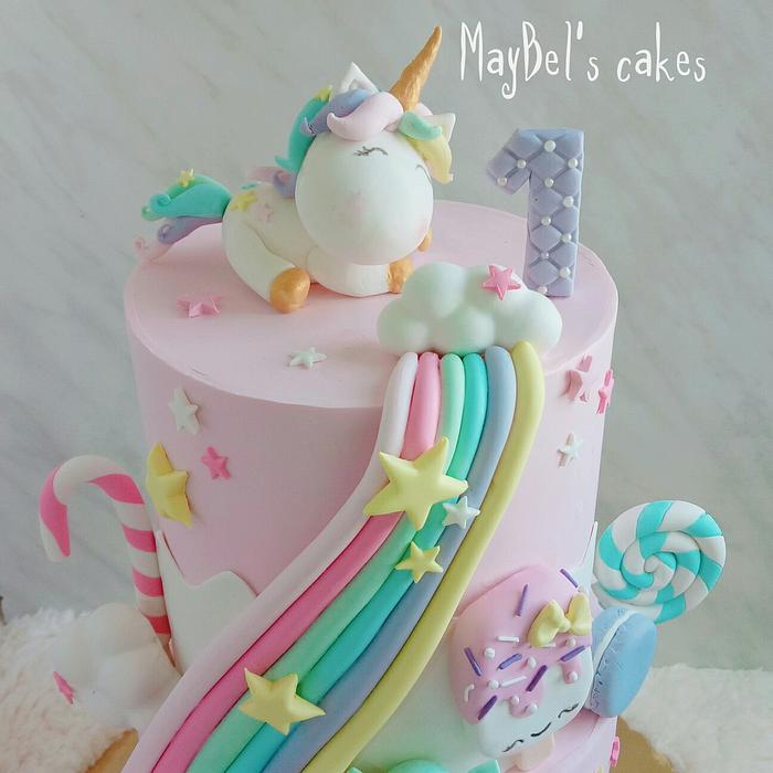 Unicorn dream cake