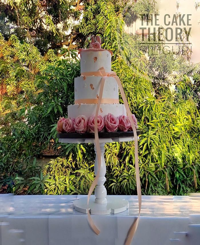 Wedding/Engagement Cake @THE CAKE THEORY SILIGURI 