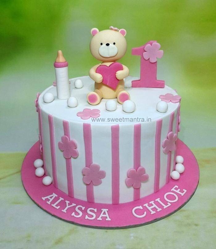 1st Birthday custom cake