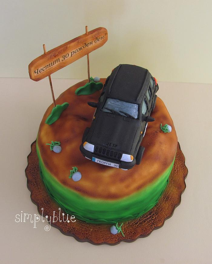 Cake jeep