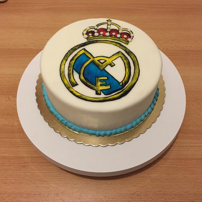 Real Madrid Cake Decorated Cake By Katyat Cakesdecor