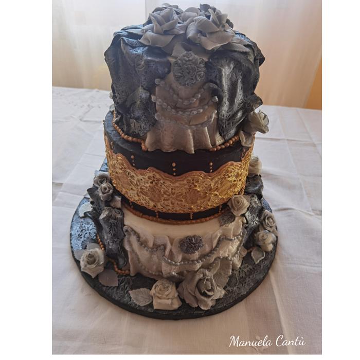 Victorian Wedding Cake 