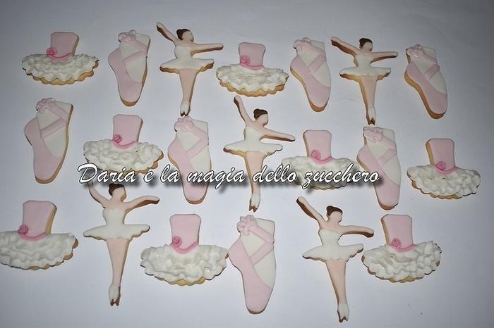 Ballerina cookies