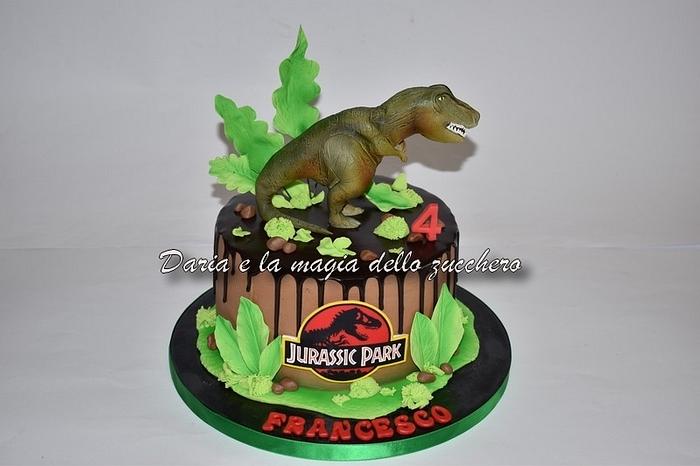 Jurassik Park cake