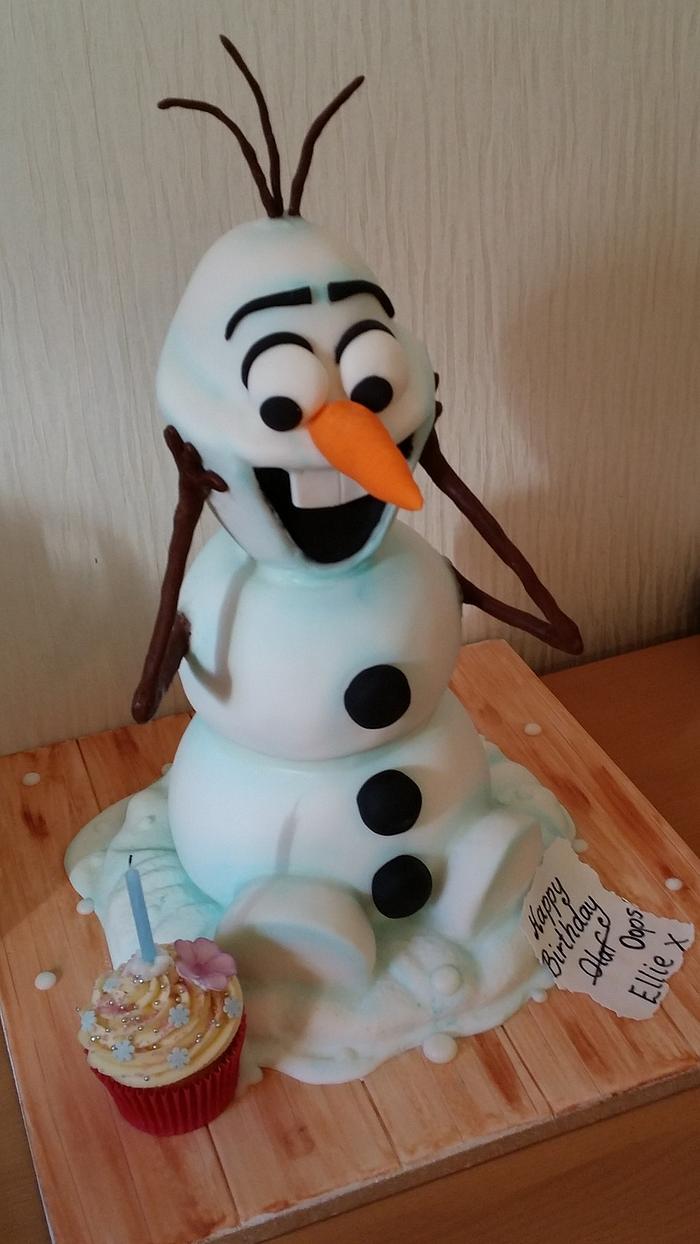 Olaf cake