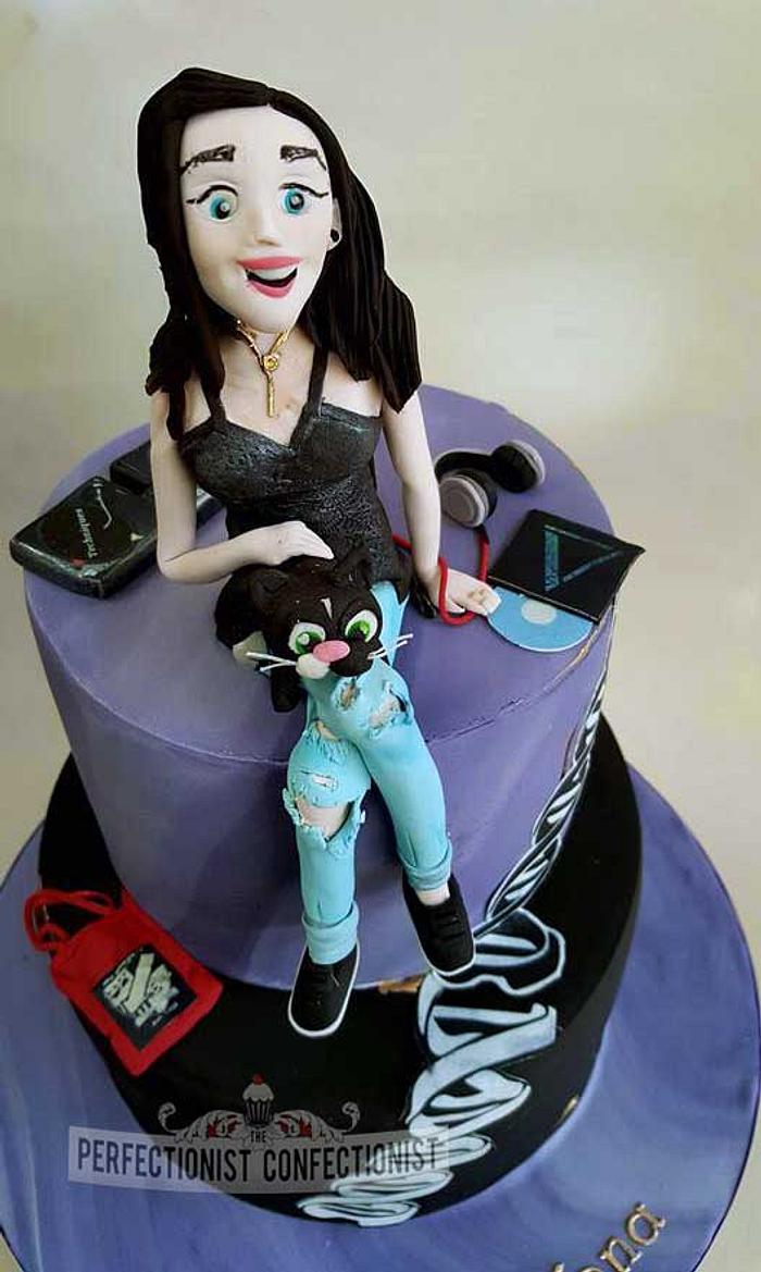 Clíona - 21st Birthday Cake