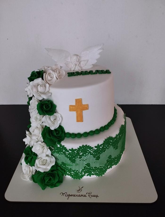 The christening cake