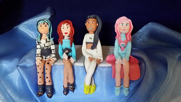 Little Mix Cake Toppers