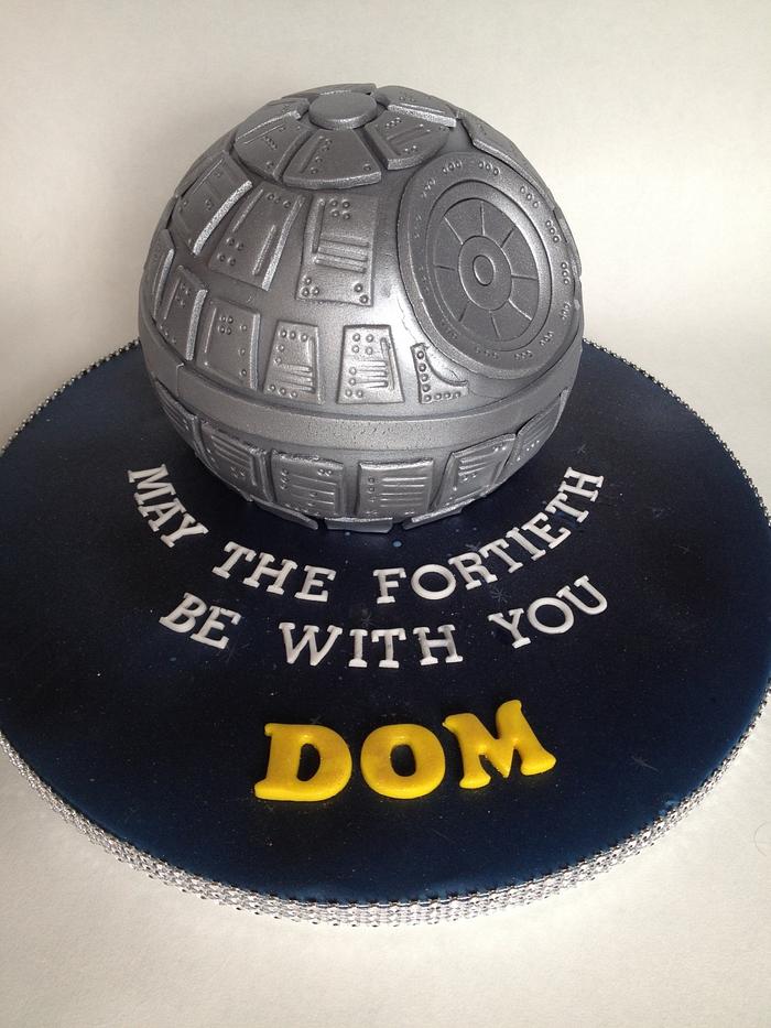 Death Star cake :-)
