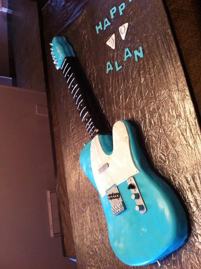 Fender Telecaster 30th Birthday Cake 