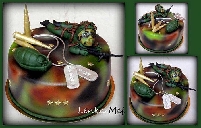 Military cake