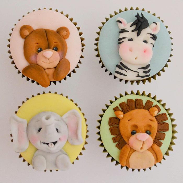 Baby Safari Cupcakes