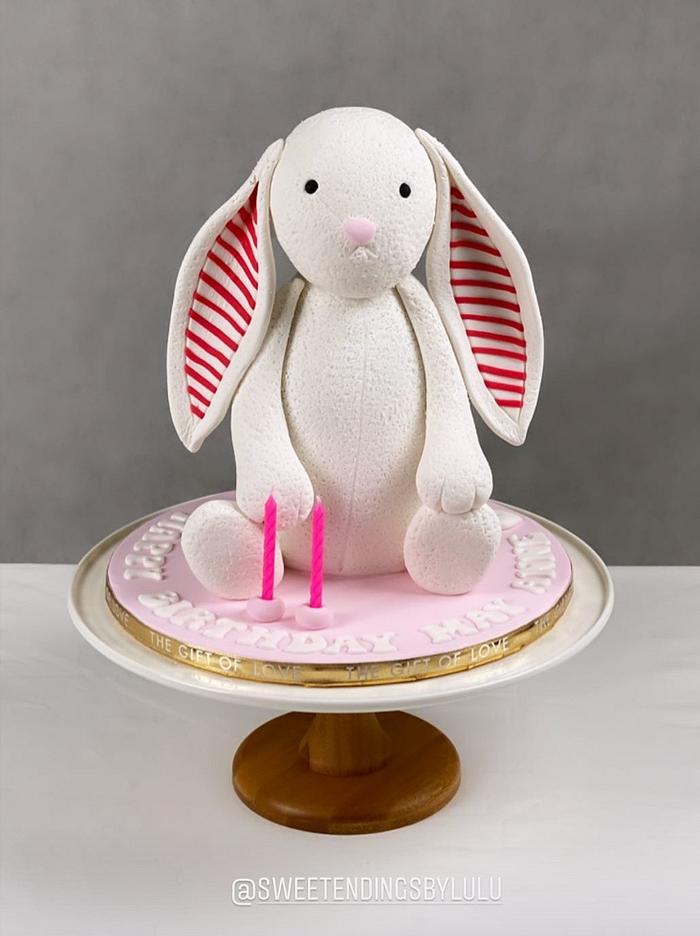 Jellycat Bunny cake
