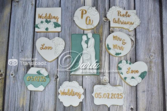 Wedding cookies