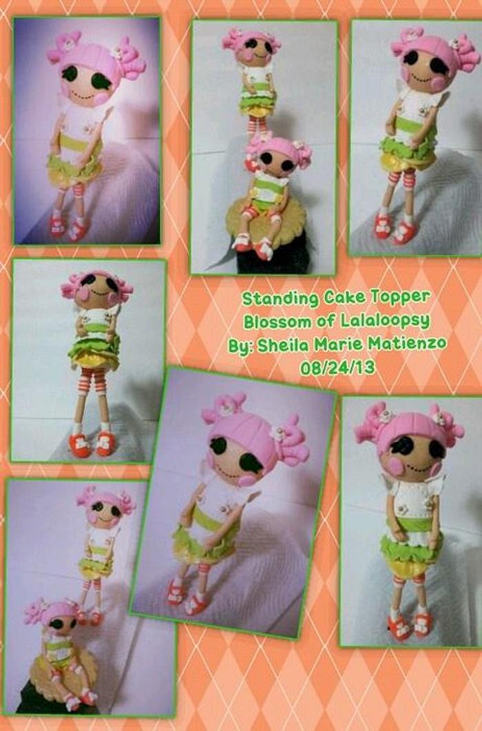 Blossom Flowerpot "Lalaloopsy" Cake Toppers