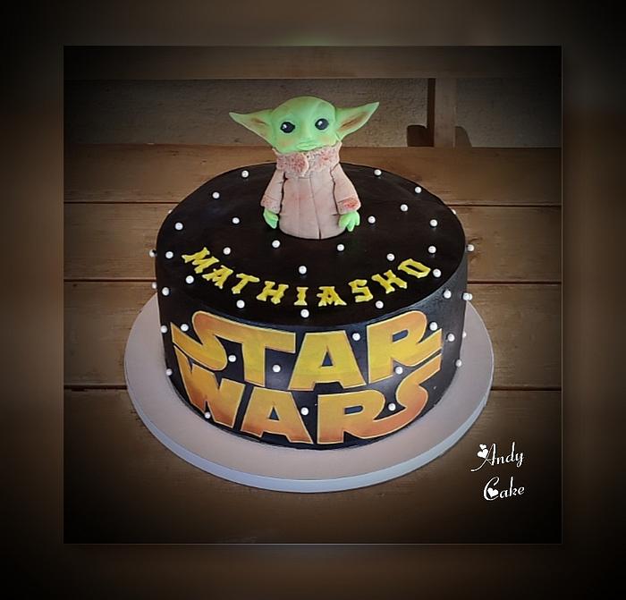 Star Wars birthday cake 