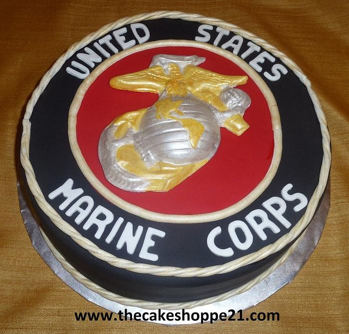 US Marine Corps cake