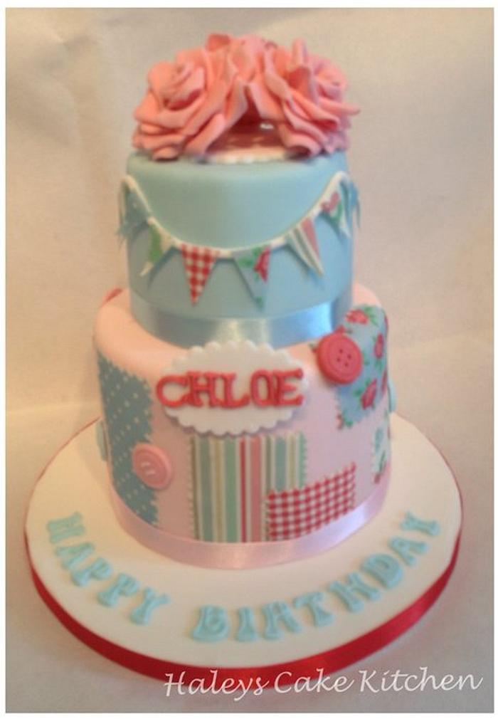 Cath kidston inspired cake