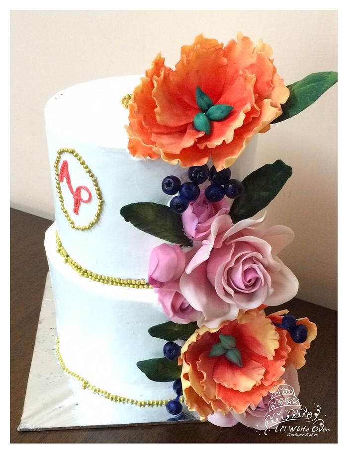 Abhi Preeya's Engagement cake