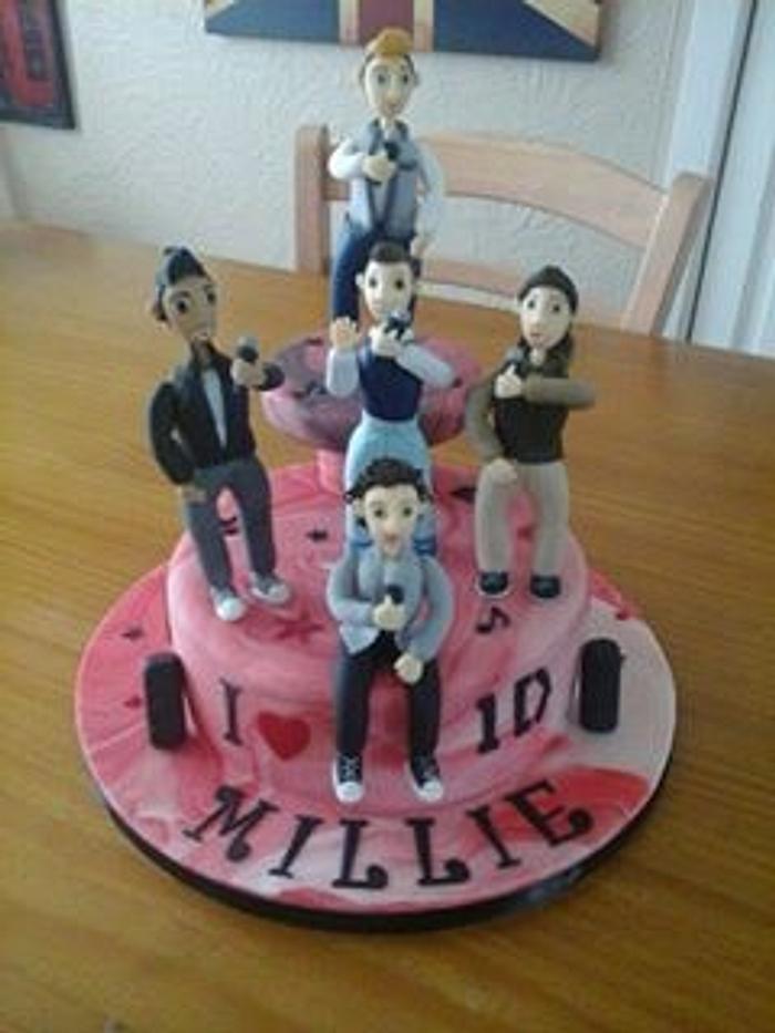 One direction cake