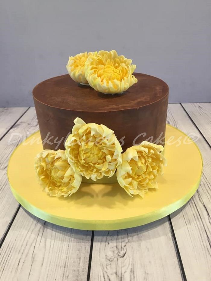 Chrysanthemum Cake 
