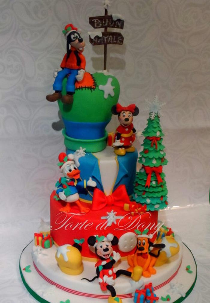 Happy Cristhmas Micky Mouse