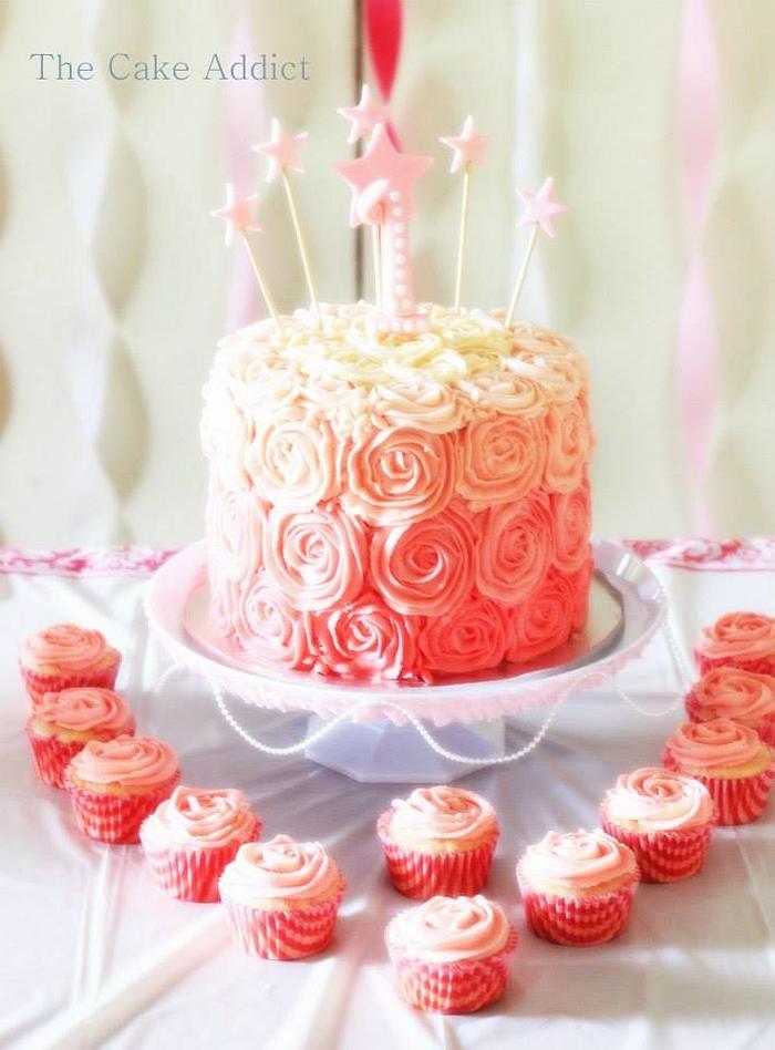 Princess Ayati's First Birthday cake