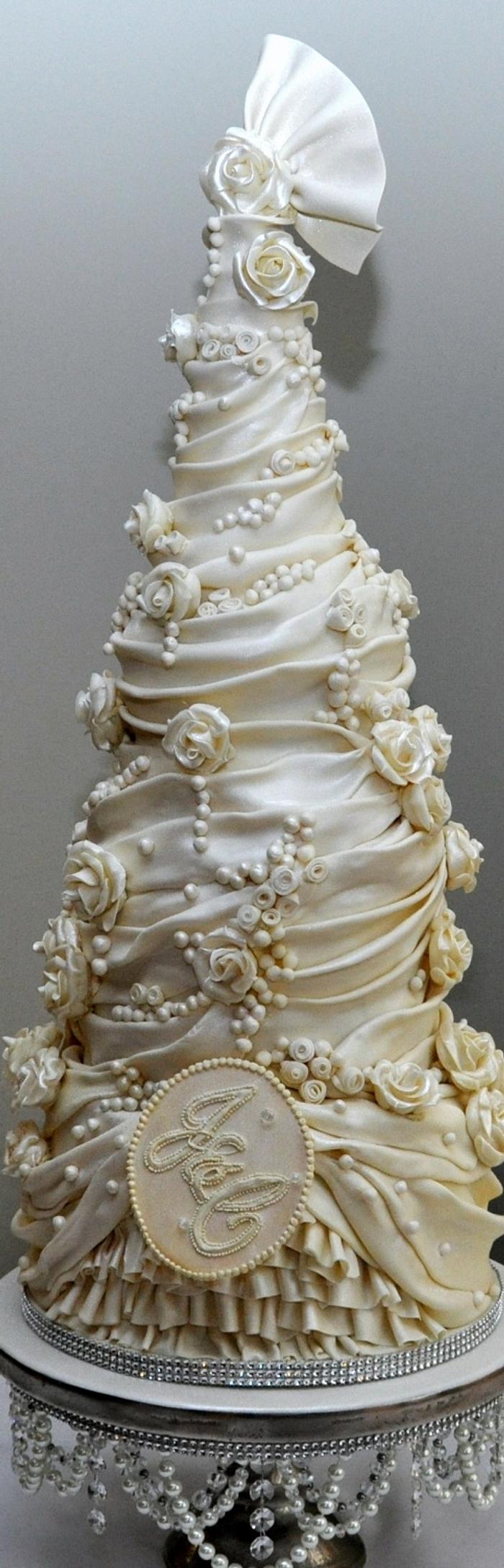 Wrap wedding cake