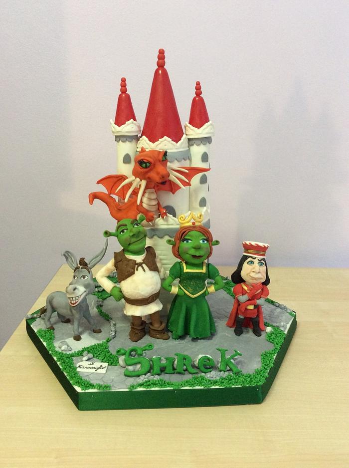 Shrek's cake