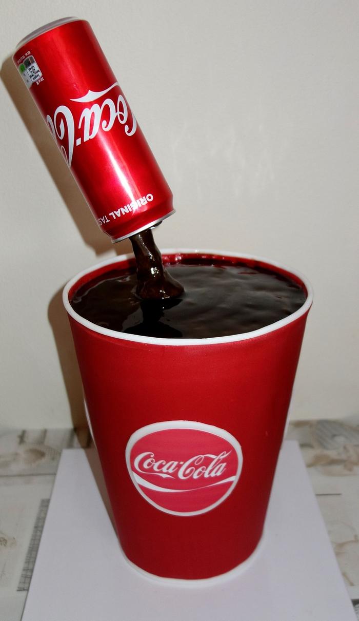 Cup of coca cola