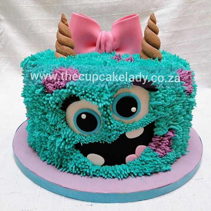 A Fluffy Monster Cake
