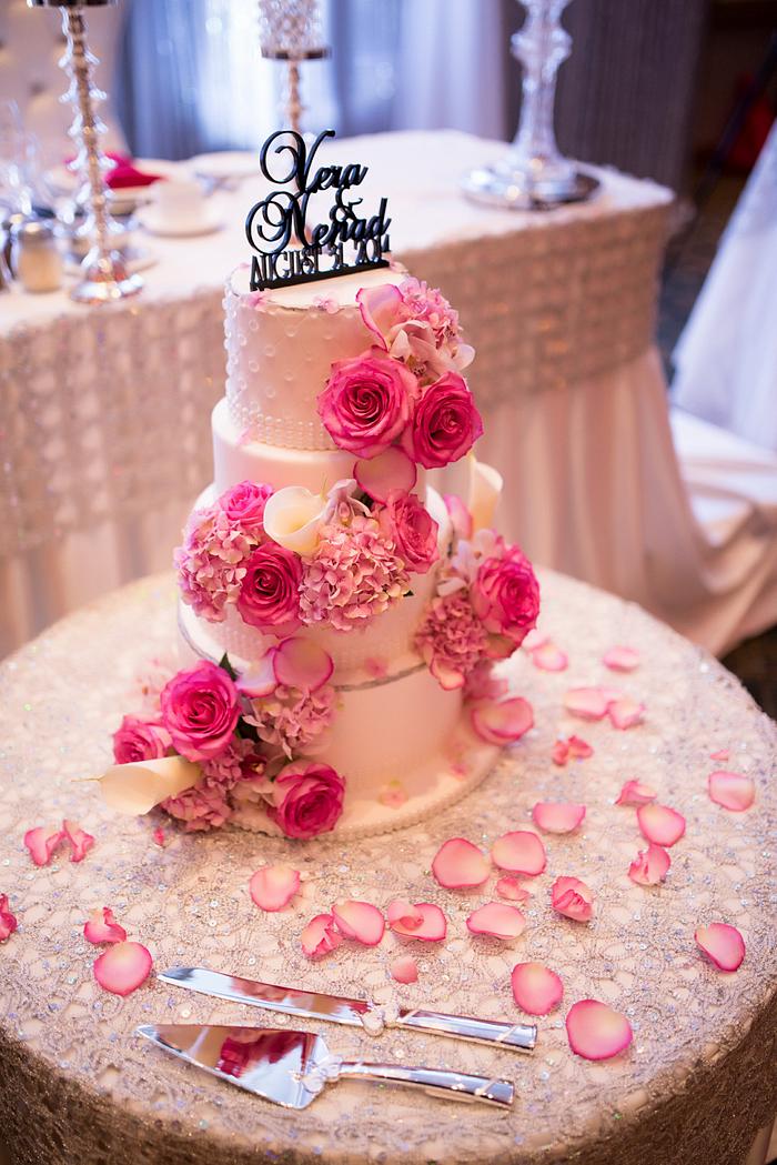 My Brothers Wedding cake from the wedding album pictures 