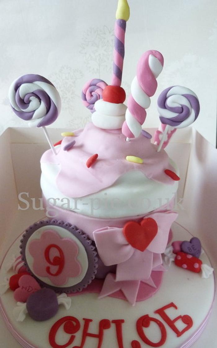 Sweetie Giant cupcake