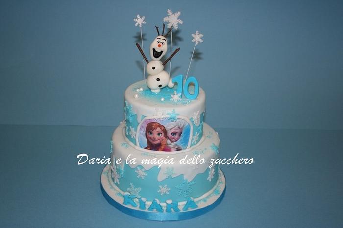 Frozen cake