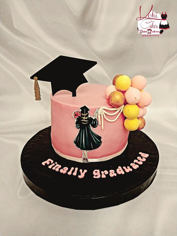 "Graduation cake"