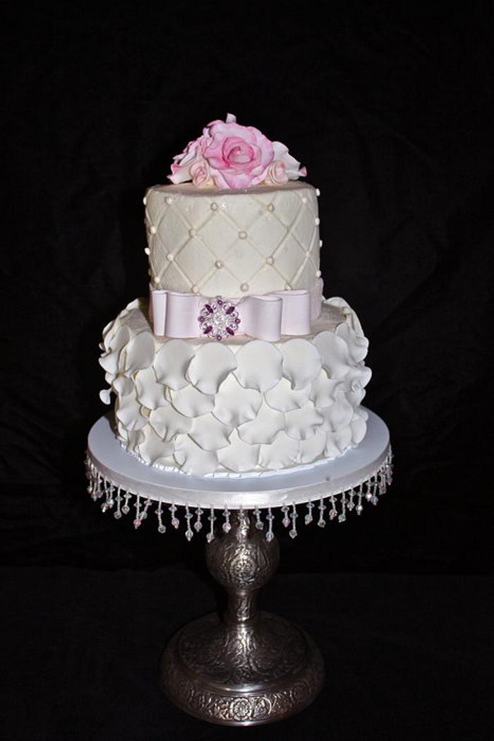 Carolyn Ruffle Cake