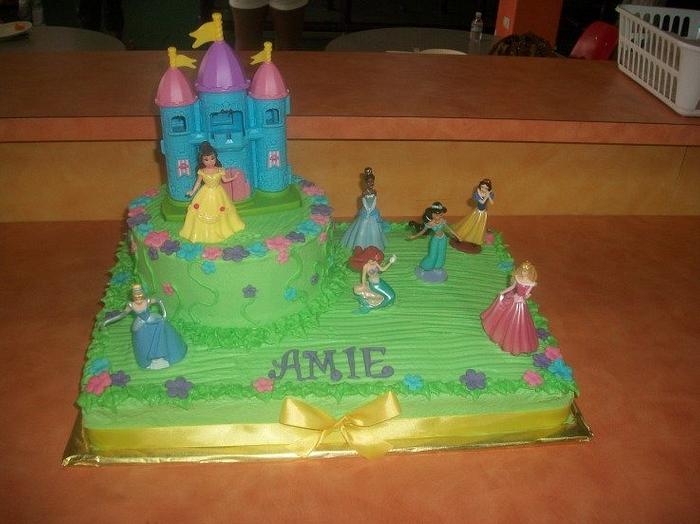 Disney Princess Birthday Cake