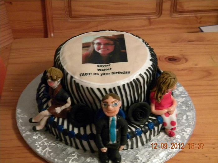The "Office" personalized cake
