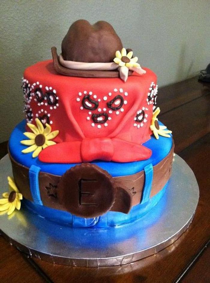 Little Cowgirl Cake 