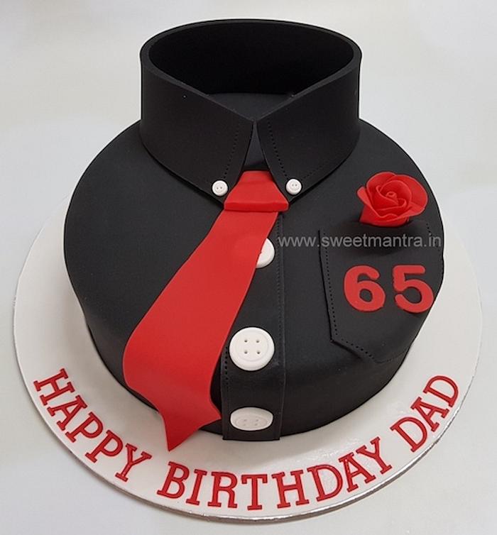 Shirt Tie theme cake