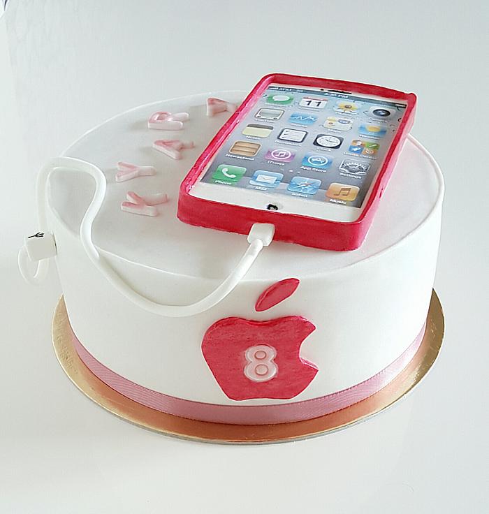 iPhone Lover Cake – Creme Castle