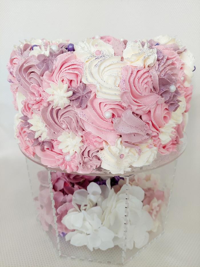 Rose cake